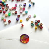 Mixed colours assorted 100pcs sealing wax beads