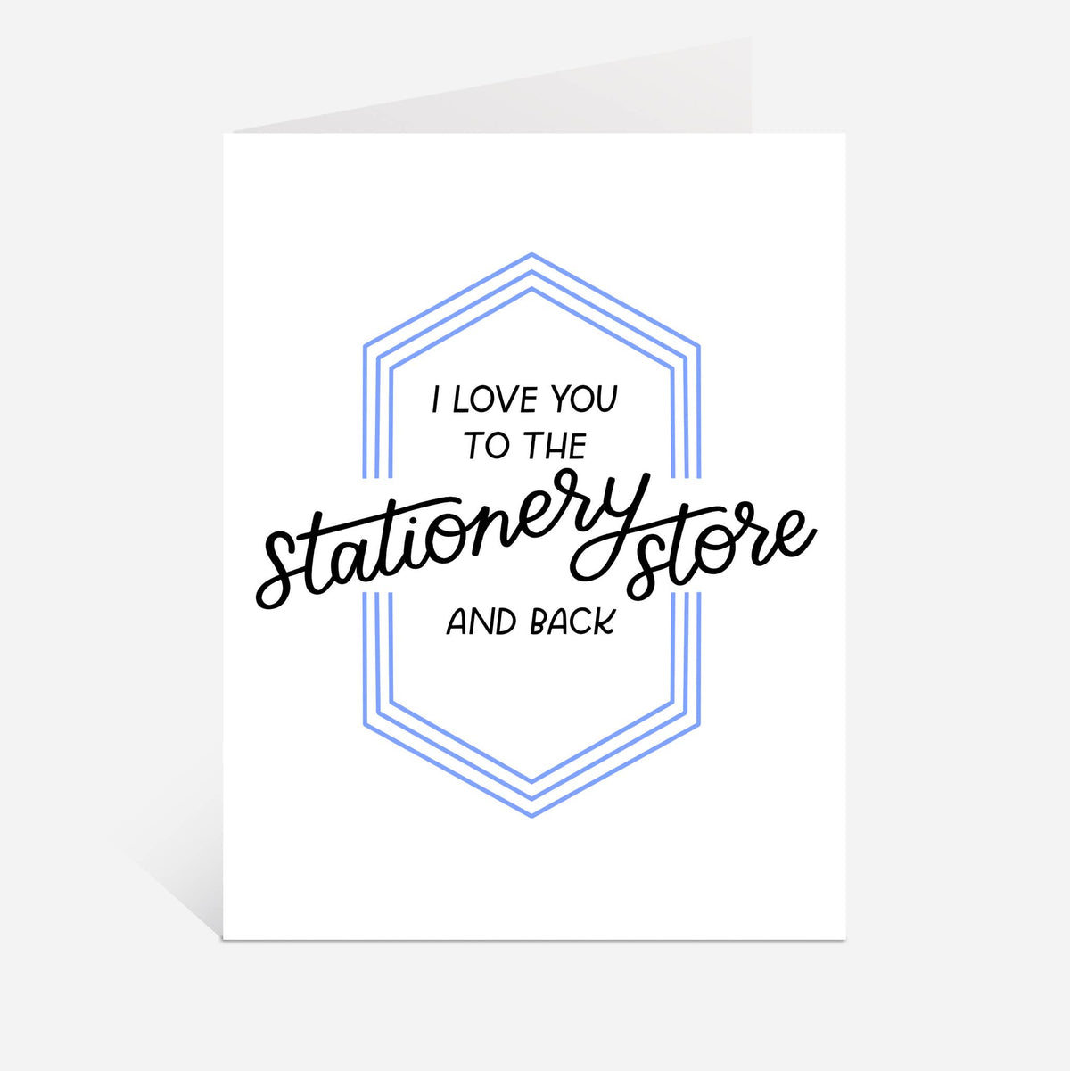 Stationery Store Card | Funny Love Card, Paper People Gifts