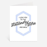 Stationery Store Card | Funny Love Card, Paper People Gifts