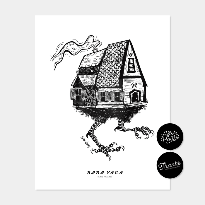 Baba Yaga Print