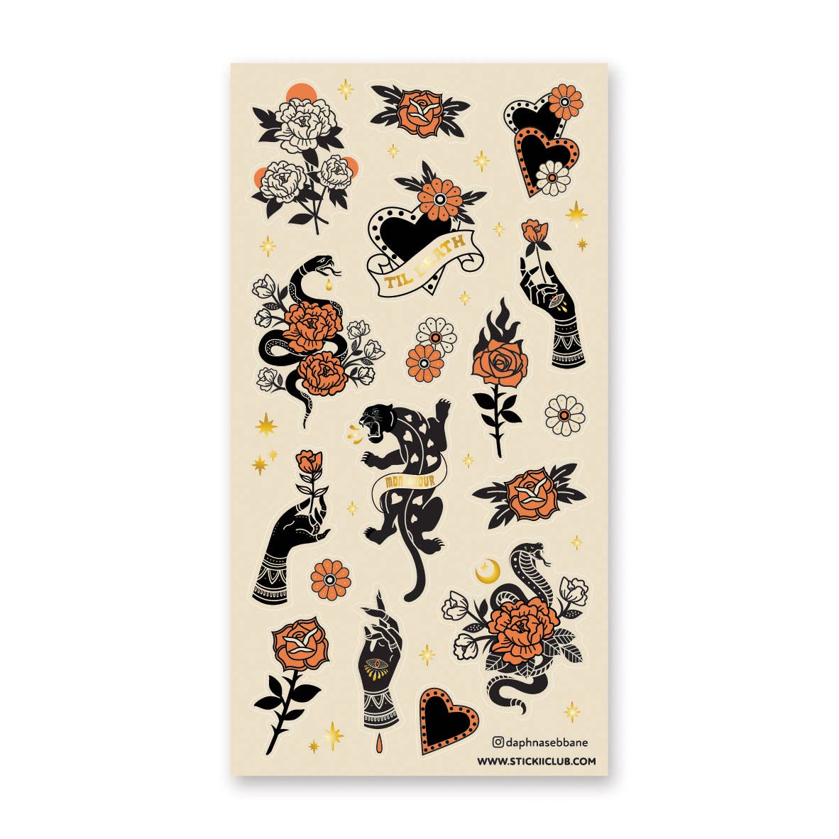 Wild at Heart Sticker Sheet