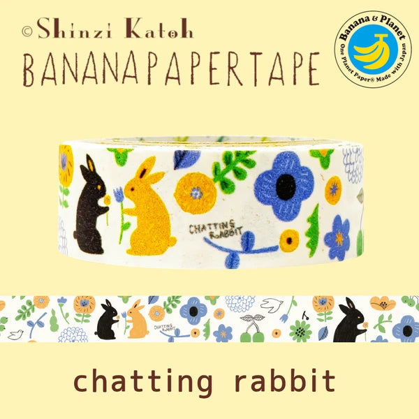 Chatting Rabbit Washi Tape | Seal-Do