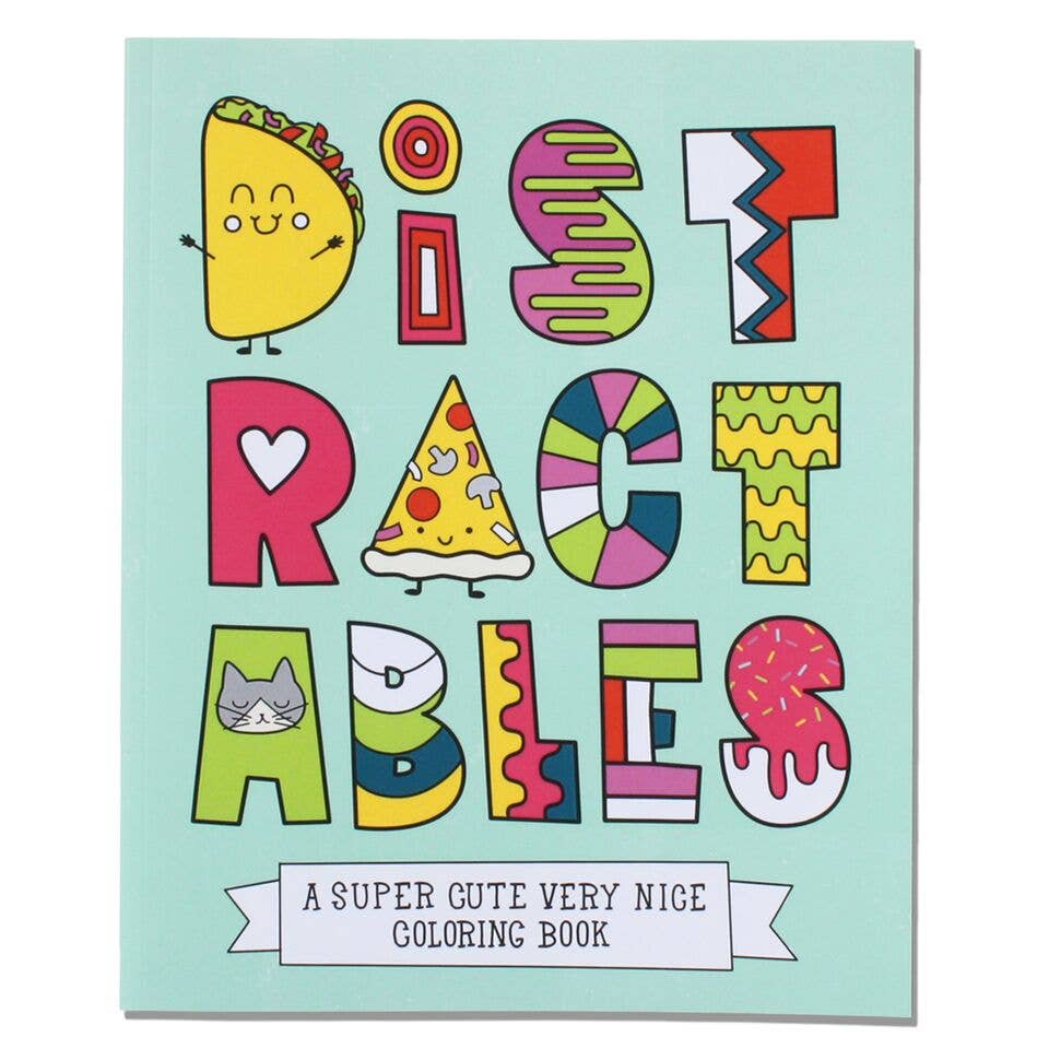 Distractables Coloring Book