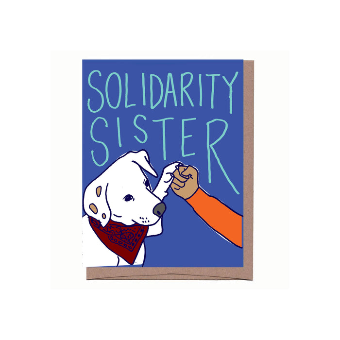 Solidarity Sister Greeting Card