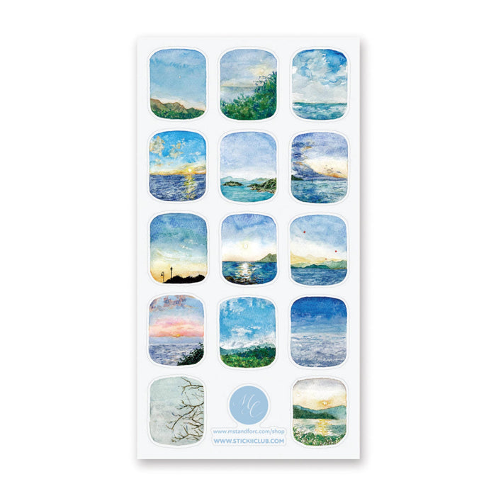 Window Vistas Sticker Sheet