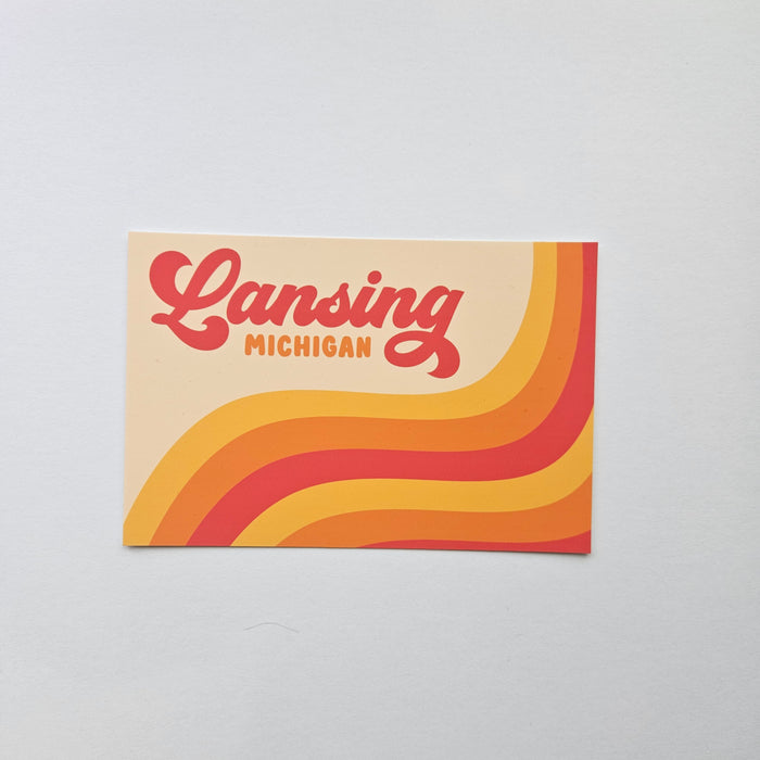 Lansing Retro - Postcard