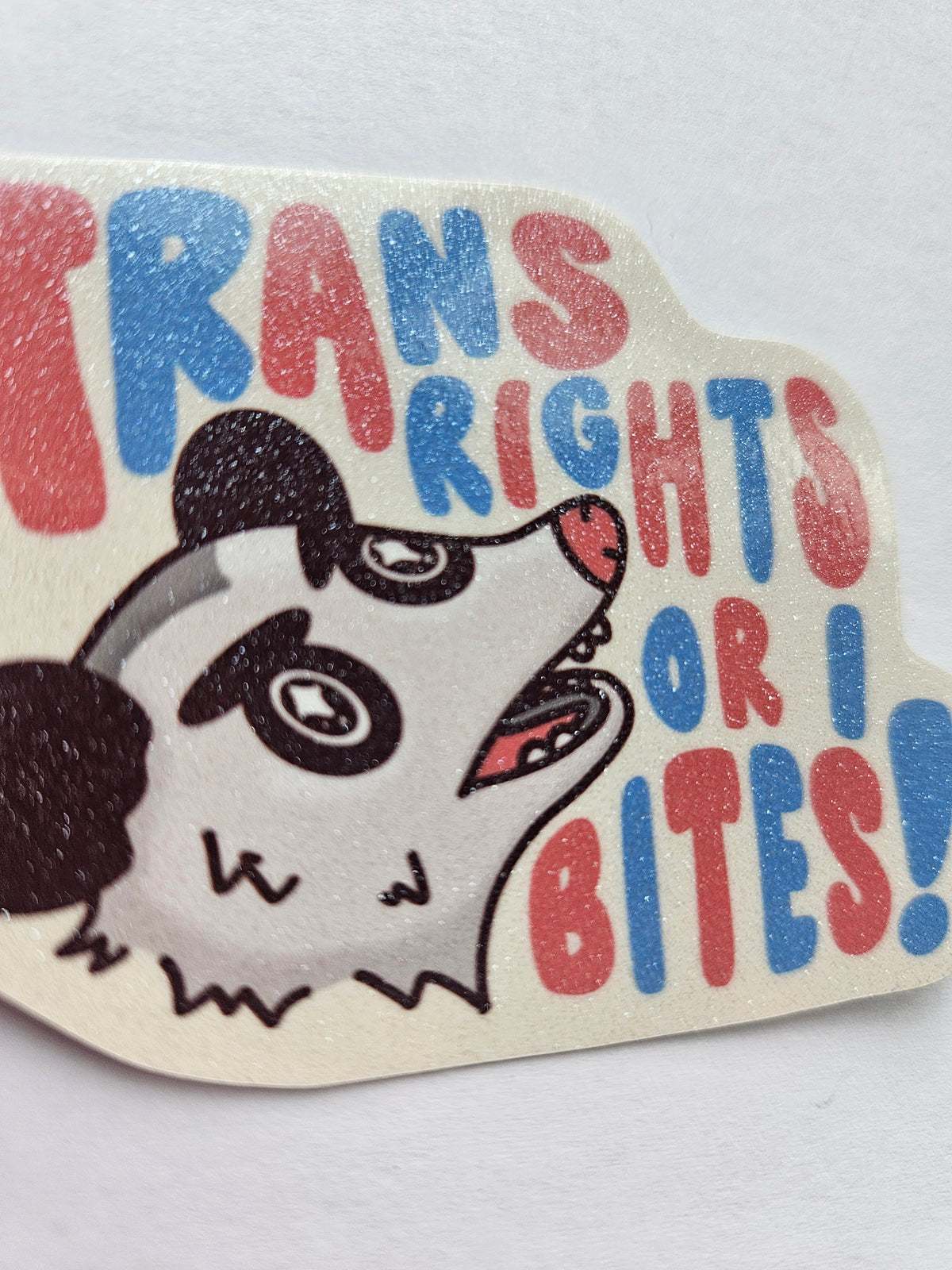 Trans Rights or I Bites - Sticker