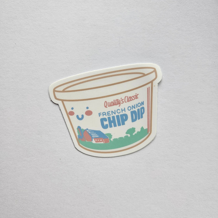 Quality Dairy Chip Dip - Sticker