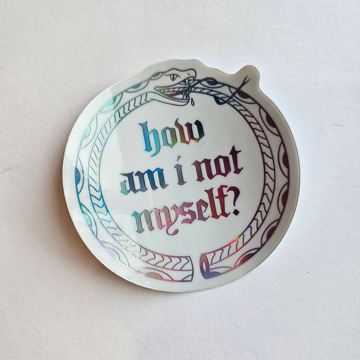 How Am I Not Myself - Sticker