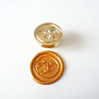 Sleeping Cat wax seal stamp, wax seal kit or stamp head