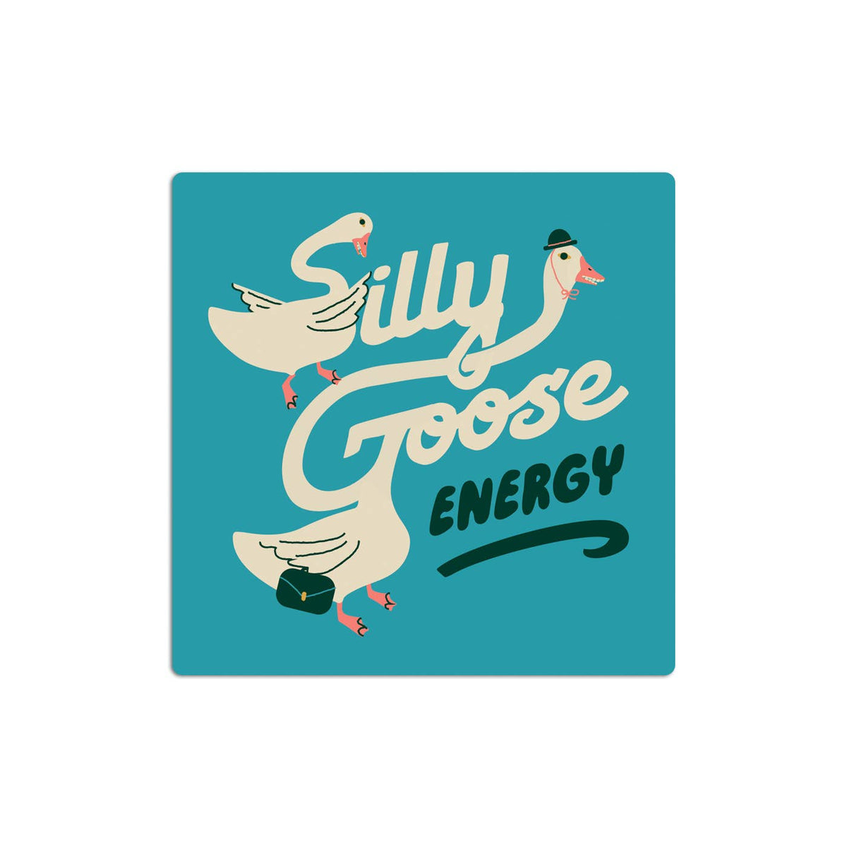 Silly Goose Vinyl Sticker