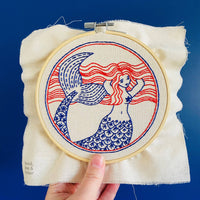 Mermaid Complete Embroidery Kit