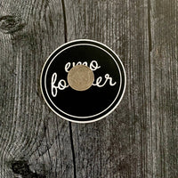 Emo forever sticker