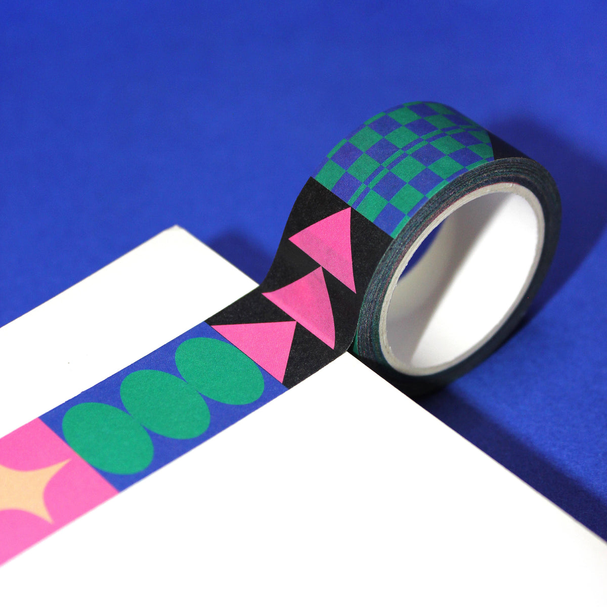 "Pattern Play #2" Abstract & Geometric Washi Tape (20mm/10m)