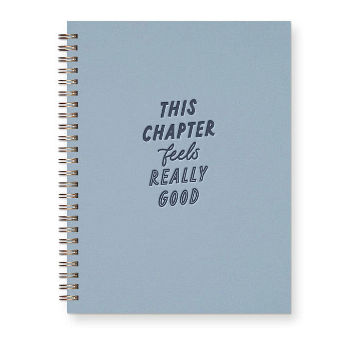 This Chapter Feels Really Good Journal: Lined Notebook