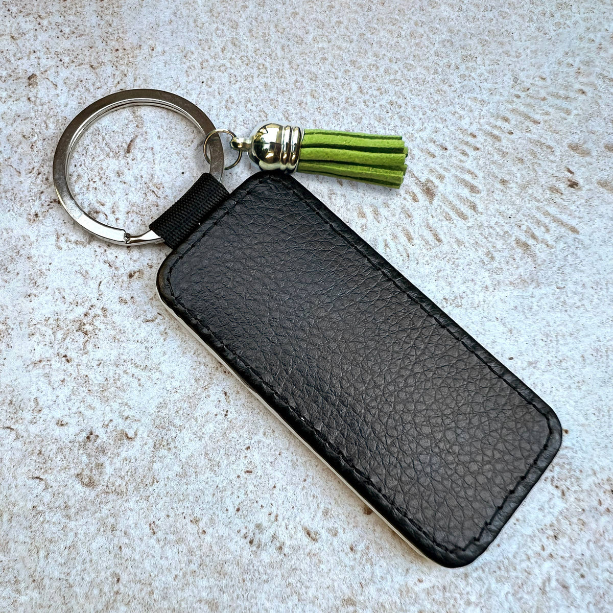 Pickle Faux Leather Keychain