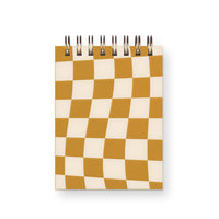 Checkerboard Mini Jotter Notebook