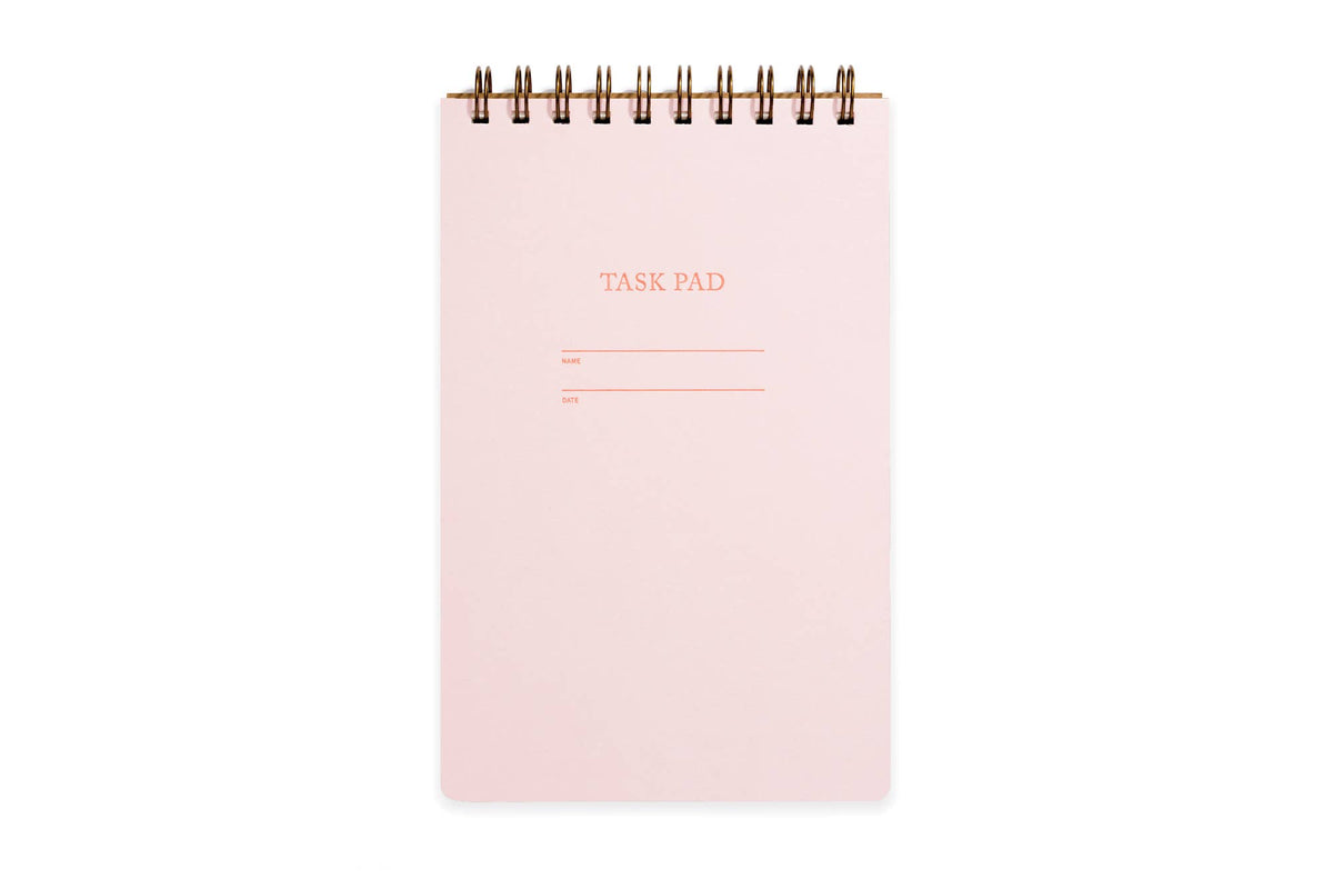 Task Pad Notebook - Pink Lemonade