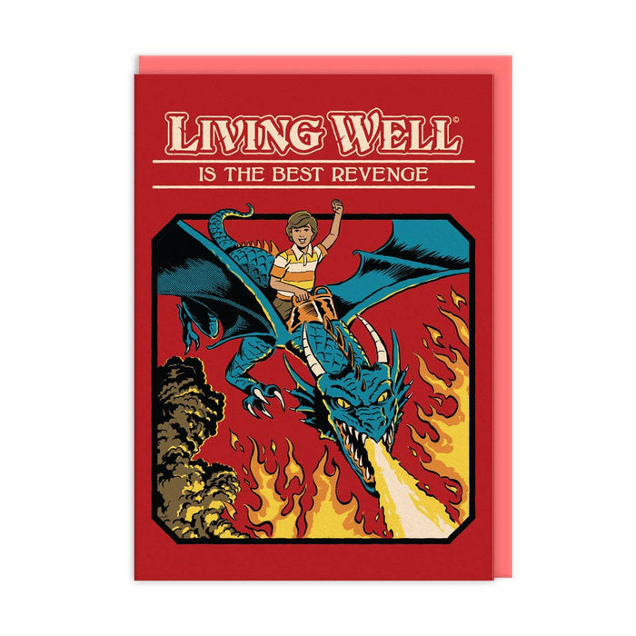 Living Well Greeting Card (11143)