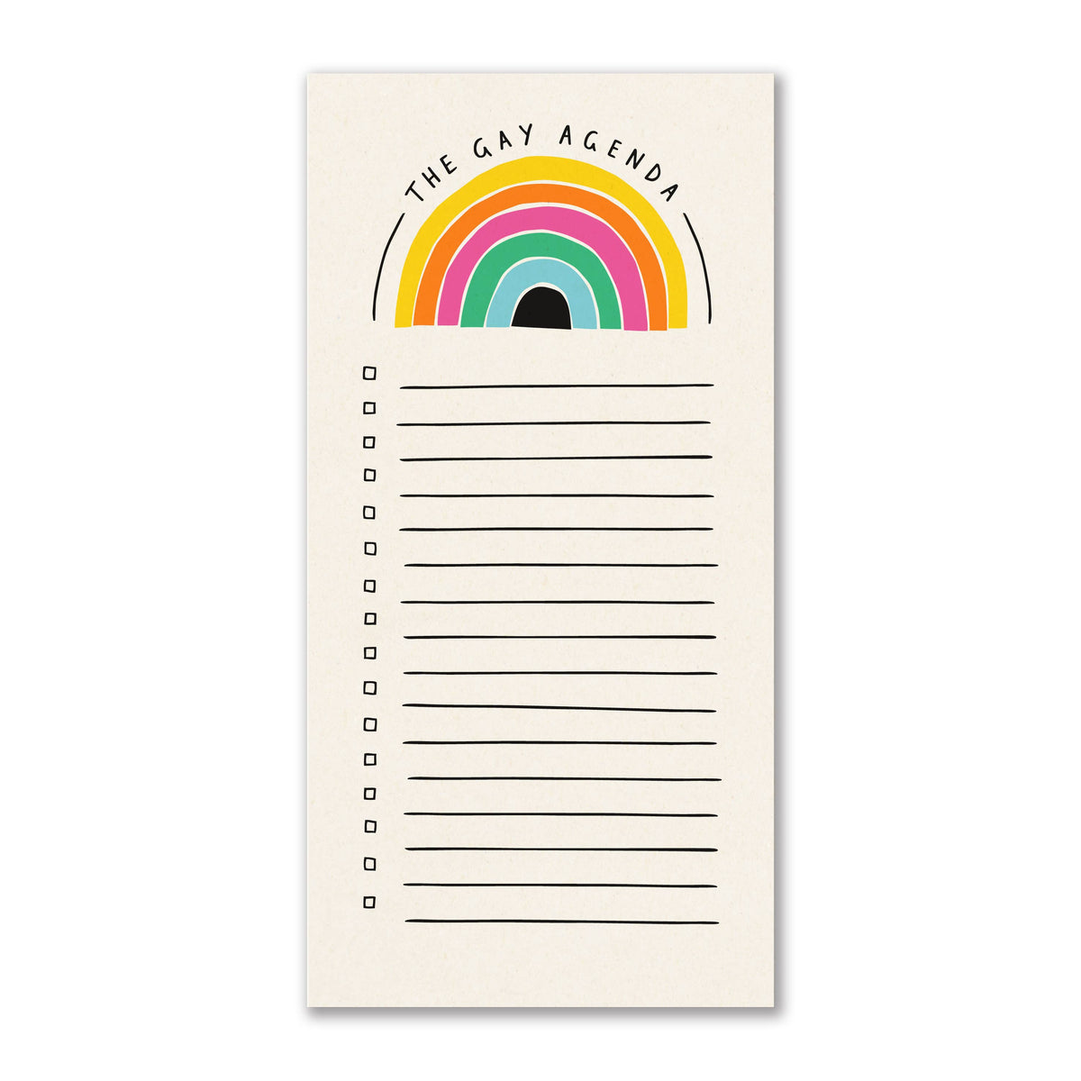 Gay Agenda Notepad