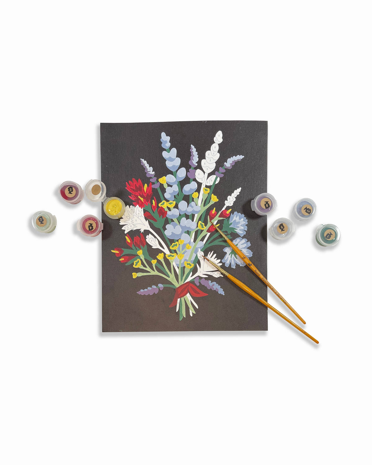 Oregon Wildflower Bouquet Paint-by-Number Kit