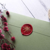 Waratah flower wax seal stamp, wax seal kit or stamp head