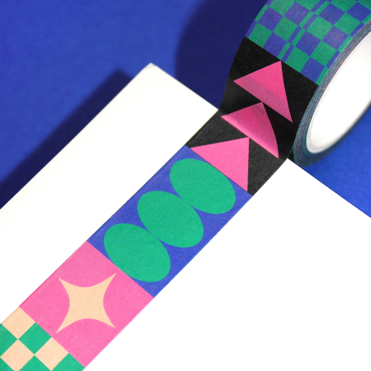 "Pattern Play #2" Abstract & Geometric Washi Tape (20mm/10m)