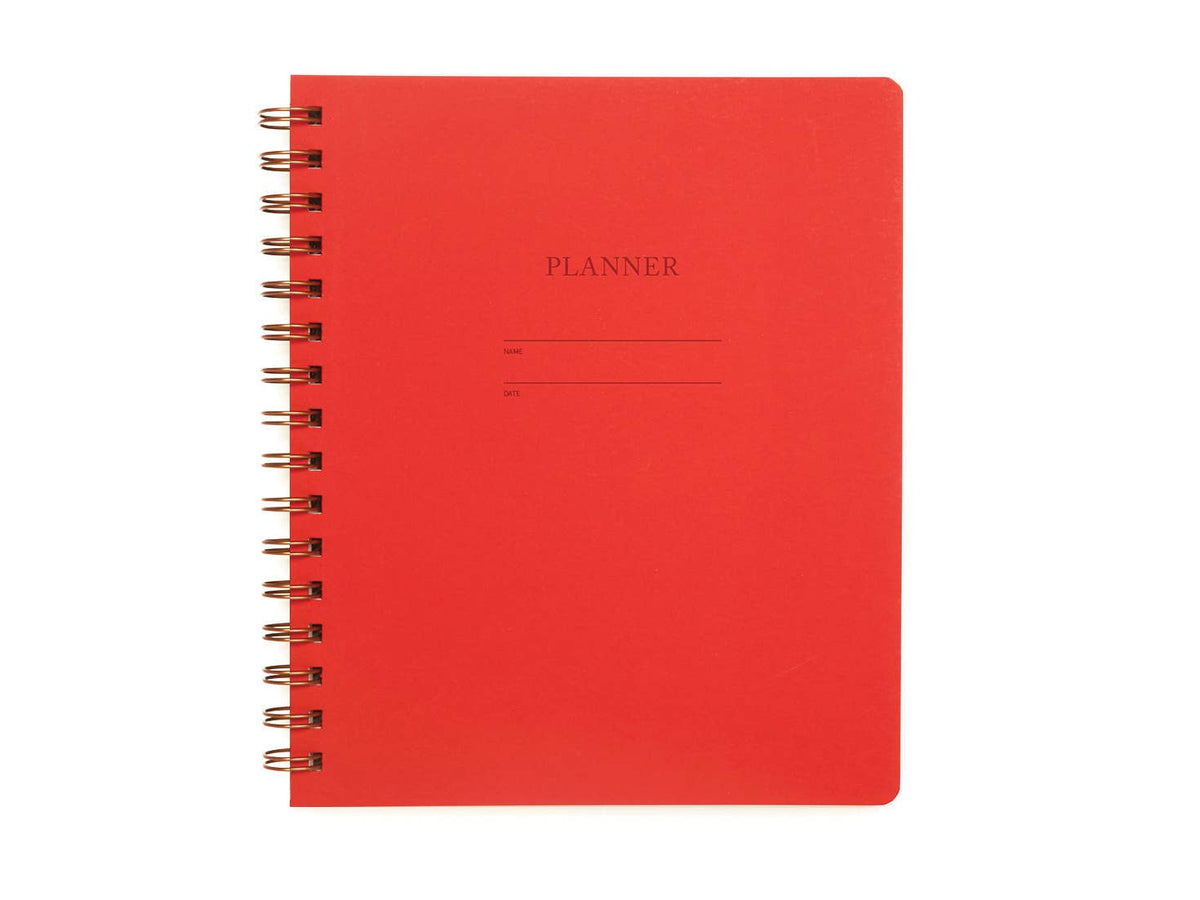 Planner - Warm Red