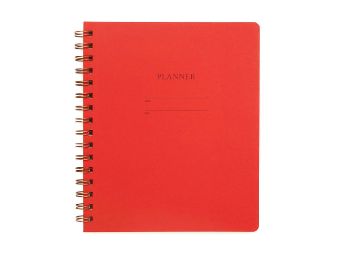 Planner - Warm Red