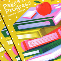 "Pages & Progress: Reading Tracker" Book Notepad (5x7)