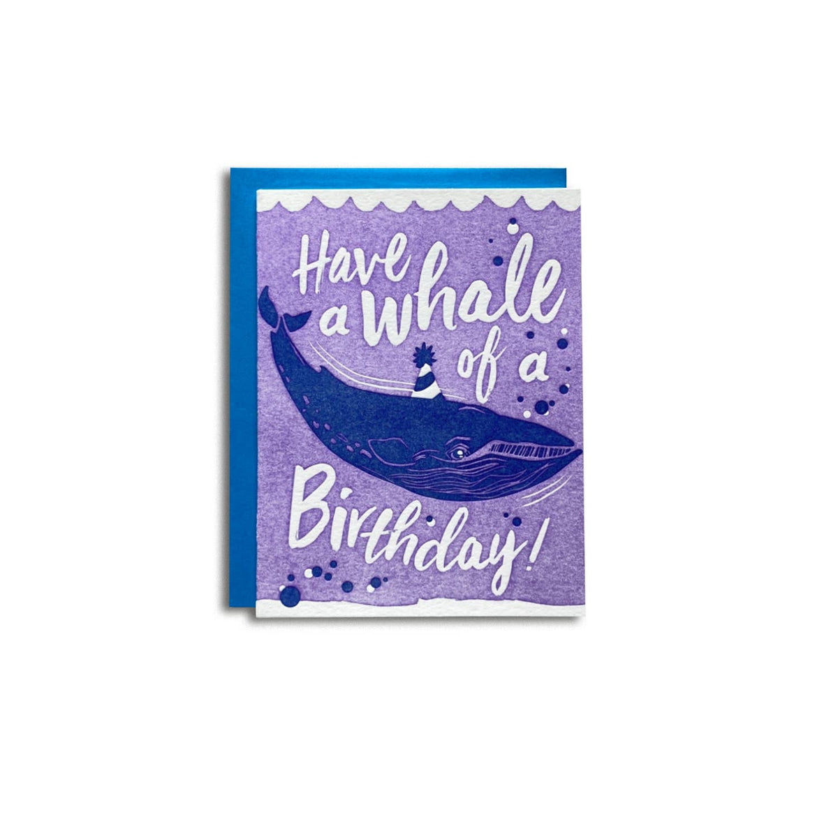 Whale of a Birthday Greeting Card