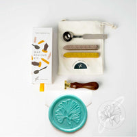 Ginkgo leaves wax seal stamp, wax seal kit or stamp head