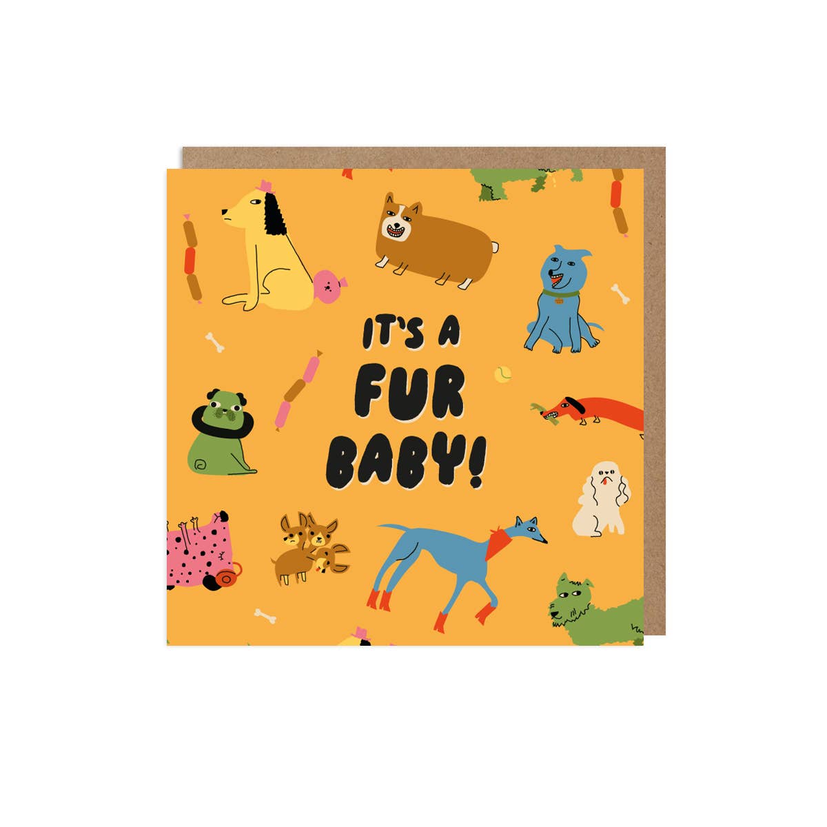 Furbaby Dog Card