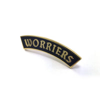 Worriers Anxiety Club Pin