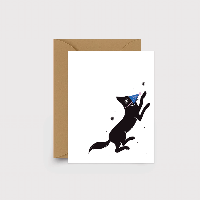 Wolf Celebration Card