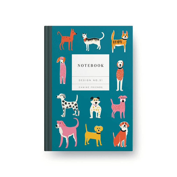 Kaleido No.31 Canine Friends Hardback Notebook (10603)