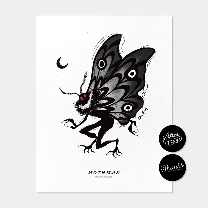 Mothman Print