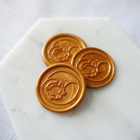 Sleeping Cat wax seal stamp, wax seal kit or stamp head