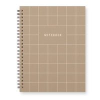 Grid Journal: Lined Notebook