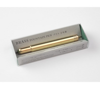 TRAVELERS COMPANY - TRC BRASS FOUNTAIN PEN SOLID BRASS