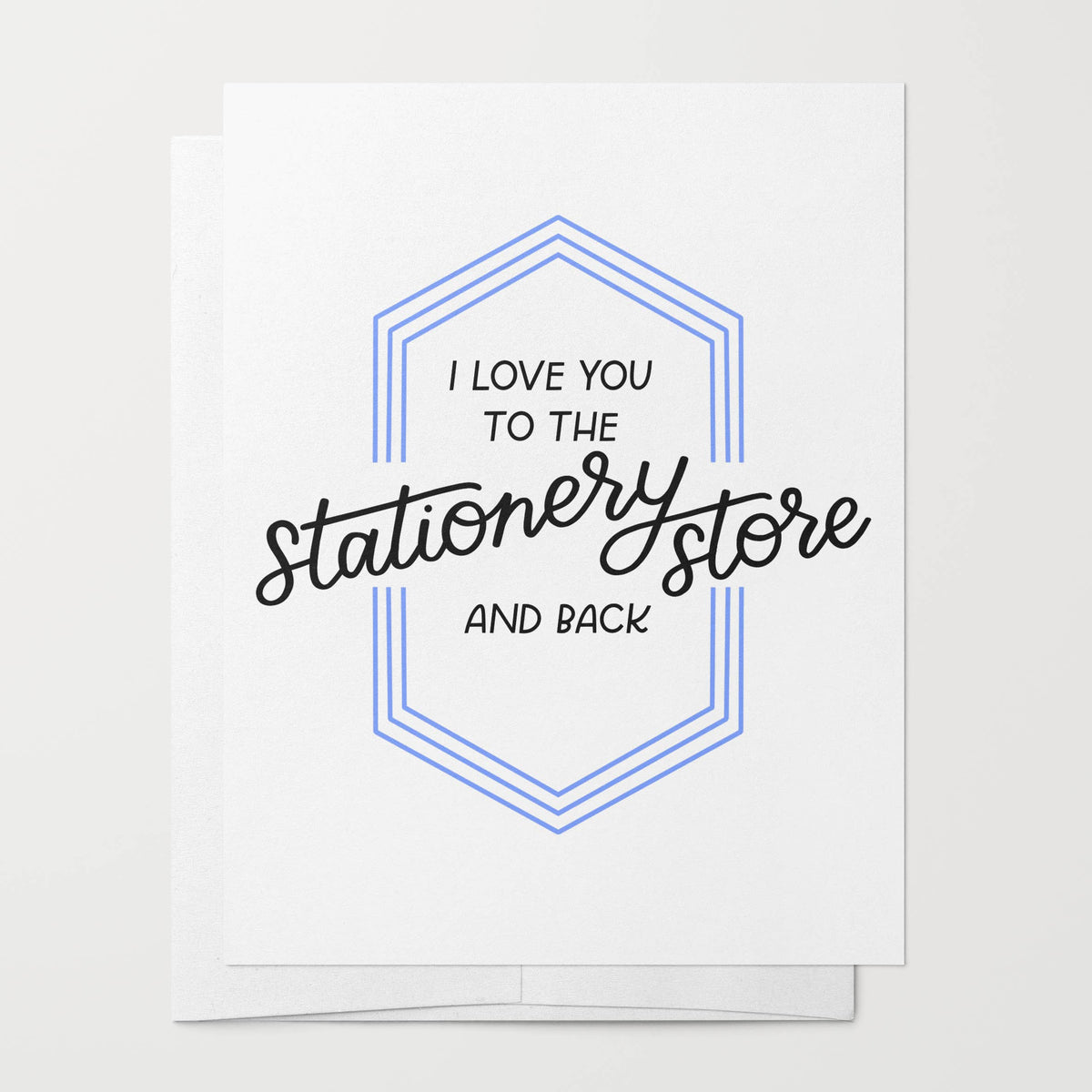 Stationery Store Card | Funny Love Card, Paper People Gifts