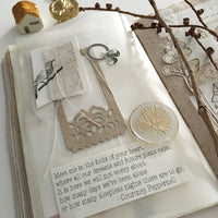 Ginkgo leaves wax seal stamp, wax seal kit or stamp head