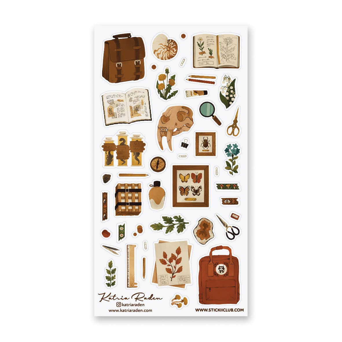 Explore the Outdoors Sticker Sheet