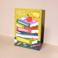 "Pages & Progress: Reading Tracker" Book Notepad (5x7)