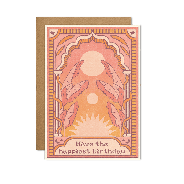 Happiest Birthday Plant Card