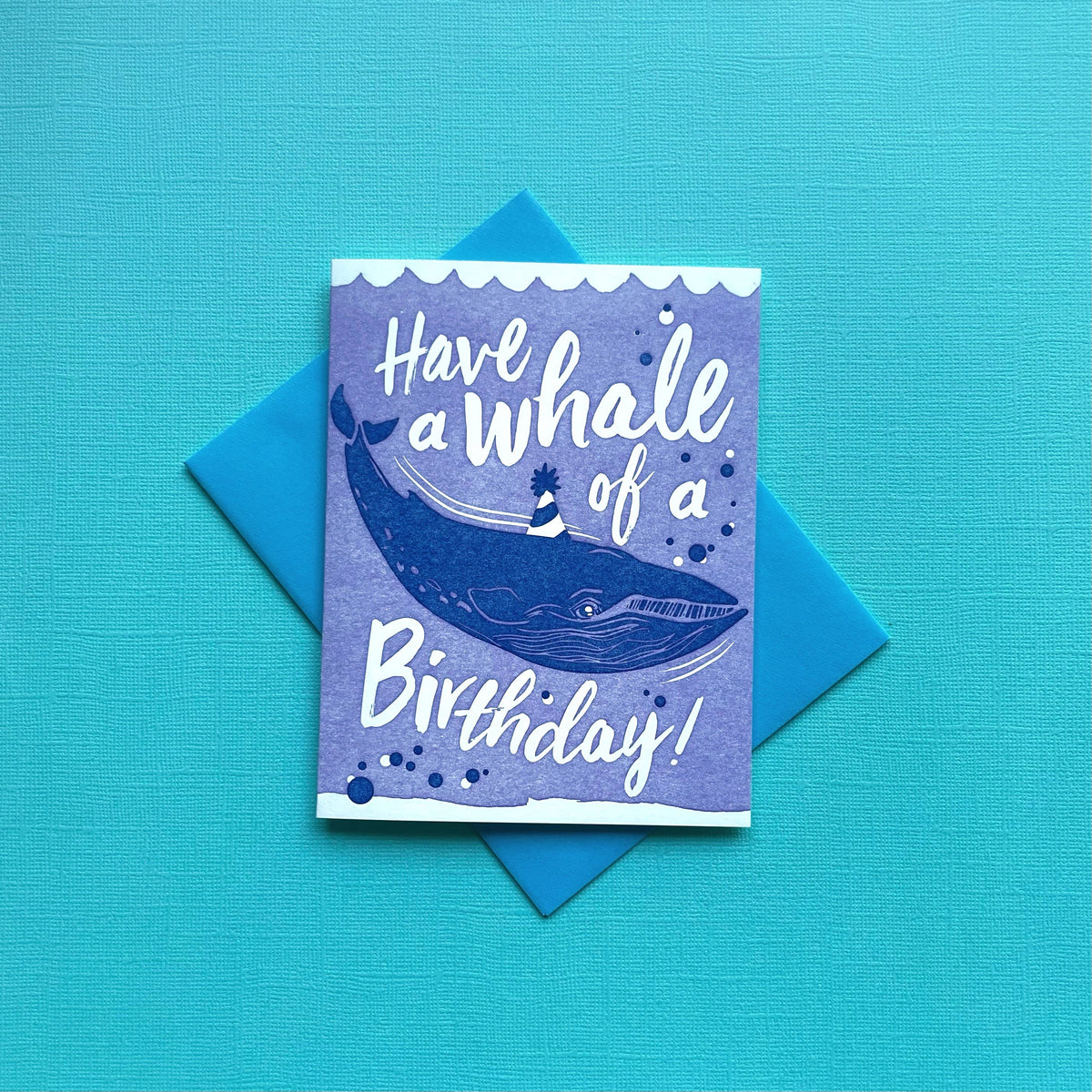 Whale of a Birthday Greeting Card