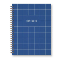 Grid Journal: Lined Notebook