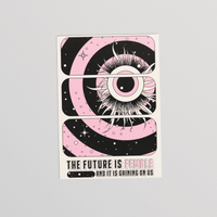 The Future is Female - Postcard