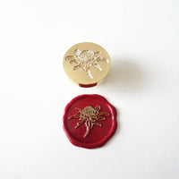 Waratah flower wax seal stamp, wax seal kit or stamp head