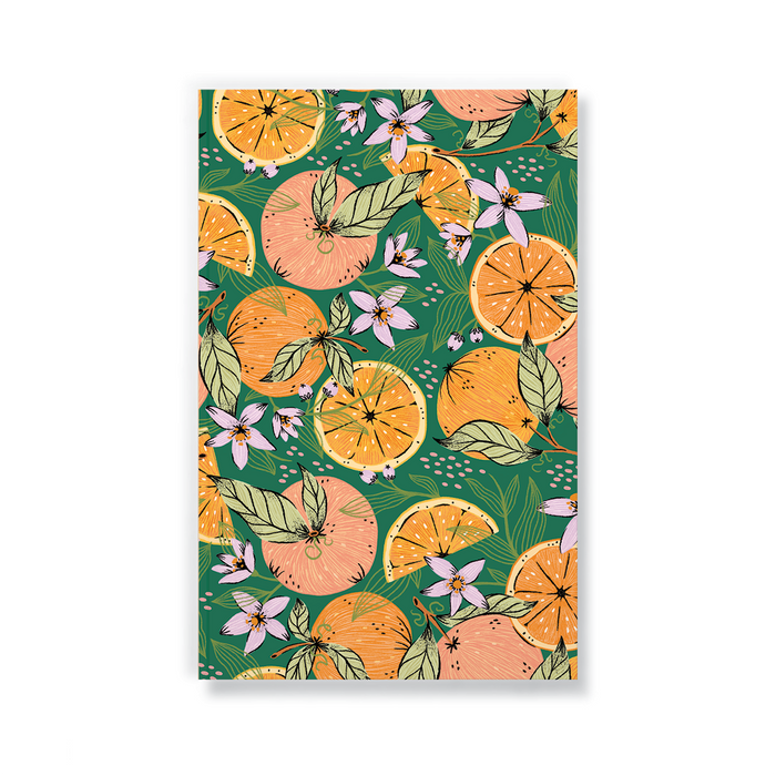 Orange Orchard Classic Layflat Notebook